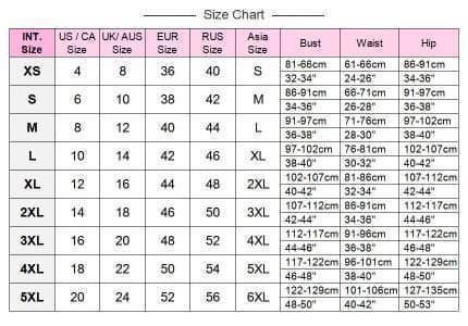 Size Chart 2